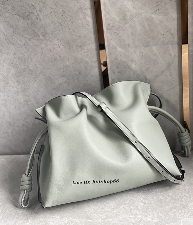 Loewe專櫃2022新款小牛皮肩背女包 羅意威Flamenco clutch系列升級版福袋大號 10856 lyw1014